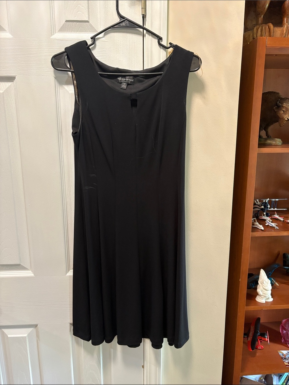 Apt. 9 Classic Black Sleeveless A-Line Dress